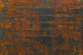 Rusty worn metal texture background Royalty Free Stock Photo