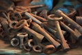 Rusty Wrenches - Generative AI Royalty Free Stock Photo