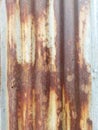 Rusty zinc texture Royalty Free Stock Photo