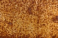 Rusty zinc texture background. Rust zinc surface background Royalty Free Stock Photo