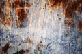 Rusty zinc texture Royalty Free Stock Photo