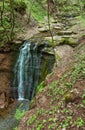 Rusyliv waterfall, Ukraine.