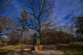 Ruth Anne Dodge black angel memorial in Fairview cemetery Council Bluffs Iowa Royalty Free Stock Photo