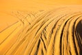 The ruts in the desert, srgb image