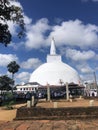 Ruwanwelisaya stupa anuradhapura in Sri Lanka