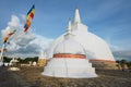 Ruwanwelisaya stupa in Anuradhapura, Sri Lanka.