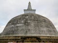 The Ruwanwelisaya Stupa in Anuradhapura, Sri Lanka