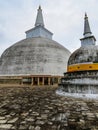 The Ruwanwelisaya Stupas in Anuradhapura, Sri Lanka