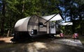 RV with awnings extended