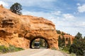 RV Red Canyon Tunnel Utah