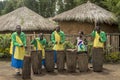 Rwanda drummers Royalty Free Stock Photo