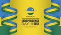 Rwanda independence day template design