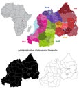 Rwanda map