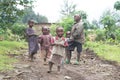 Rwandan children Royalty Free Stock Photo