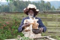 Rwandan medicine man