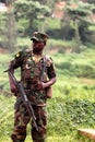 Rwandan soldier