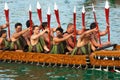 RWC Opening - Waka Auckland Waterfront Royalty Free Stock Photo