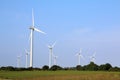 Essex wind farm on the marshes