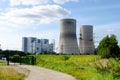 RWE Power, Westfalen power plant, former nuclear power plant THTR Hamm, coal power plant Baustelle, Hamm, Ruhrgebiet, North Rhine-