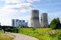 RWE Power, Westfalen power plant, former nuclear power plant THTR Hamm, coal power plant Baustelle, Hamm, Ruhrgebiet, North Rhine-