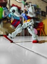 RX-78 Gunpla ready to punch