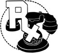 RX Symbol On Telephone