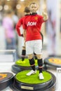 Ryan Giggs Manchester United football player model on display