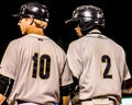 Ryan Lindemuth and Jorge Mateo, Charleston RiverDogs Royalty Free Stock Photo