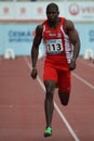 Ryan Mosely - sprinter Royalty Free Stock Photo