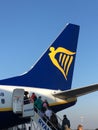 Ryanair airlines aircraft tail logo