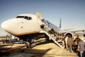 Ryanair boarding Royalty Free Stock Photo
