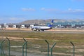 Ryanair Holiday Airliner Landing At Alicante Airport