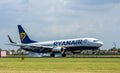 Ryanair passenger jet landing