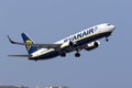 Ryanair on take off