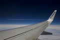 Ryanair wing Royalty Free Stock Photo