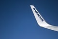Ryanair winglet Royalty Free Stock Photo