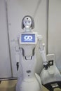 Ryazan Russia - june 12 2021 editorial illustrative:KIKI - Informer Robot promoter