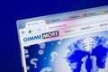 Ryazan, Russia - May 27, 2018: Homepage of GimmeMore website on the display of PC, url - GimmeMore.com. Royalty Free Stock Photo