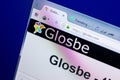 Ryazan, Russia - May 27, 2018: Homepage of Glosbe website on the display of PC, url - Glosbe.com. Royalty Free Stock Photo