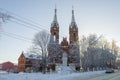 The ancient Catholic Church of the Sacred Heart of Jesus, Rybinsk. Russia