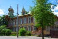 Rybinsk, Russia - May, 2021: House of merchant S.G. Gordeev, Rybinsk House of Artists