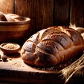 rye bread freshly baked bread, food staple for meals