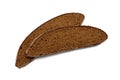 Rye bread slice Royalty Free Stock Photo