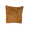 Rye bread slice Royalty Free Stock Photo