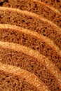 Rye bread sliced