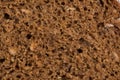 rye bread texture Royalty Free Stock Photo