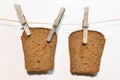 Rye bread Royalty Free Stock Photo