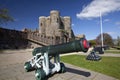 Rye Castle Ypres Tower and canons Royalty Free Stock Photo