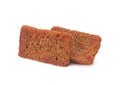 Rye crackers stick Royalty Free Stock Photo