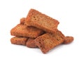 Rye crackers stick Royalty Free Stock Photo